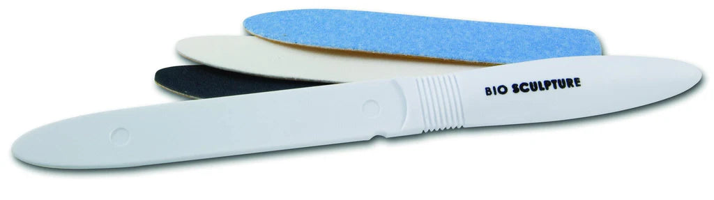 Hygienic File Handle | 9 Patches | Sanitary Nail Filing Solution
