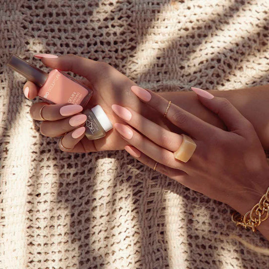 Gemini Nail Polish No. 302 Peach Sorbet - Long-Lasting Vegan Colour | 14ml